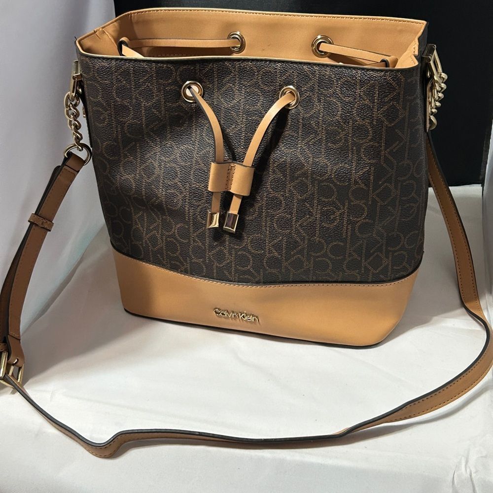 Calvin Klein Drawstring Camille Crossbody